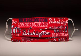 Dr. Anthony Fauci Washington Nationals face mask, 2020 June 30