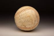 San Francisco Giants Autographed ball, 1965