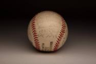 Chicago Cubs Autographed ball, 1943