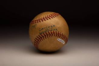 Chicago White Sox Autographed ball, 1947