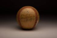 Chicago White Sox Autographed ball, 1947