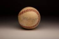 Hiram Bithorn Autographed ball, 1951