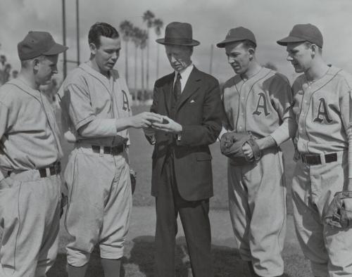 Connie Mack Spring Training photograph, 1941 February 25