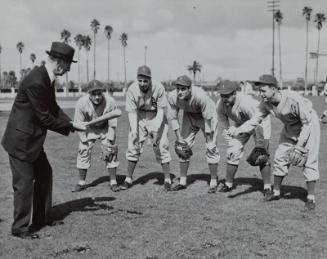 Connie Mack Spring Training photograph, 1941 February 27