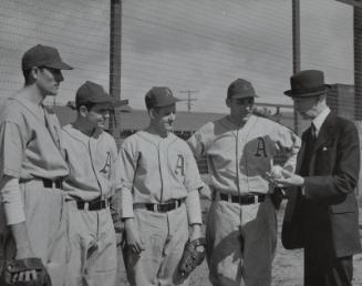 Connie Mack Spring Training photograph, 1941 February 12