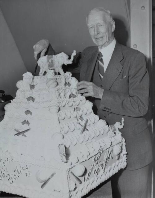 Connie Mack 86th Birthday photograph, 1948 December 23