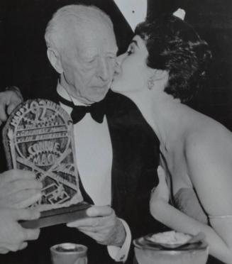 Connie Mack 92nd Birthday photograph, 1954 November 17