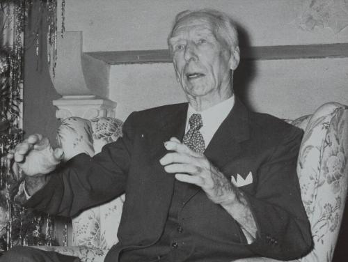 Connie Mack photograph, 1955 December