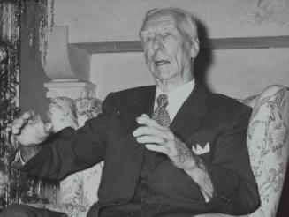 Connie Mack photograph, 1955 December