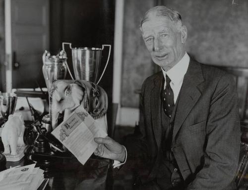 Connie Mack 71st Birthday photograph, 1933 December 22