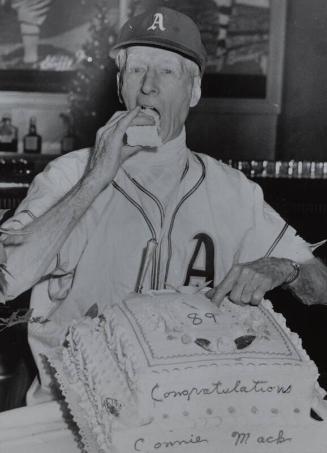 Connie Mack 89th Birthday photograph, 1951 December 22