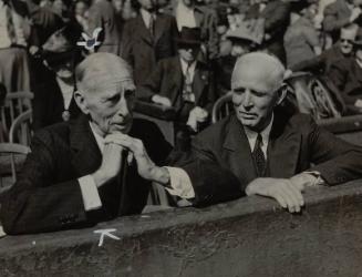 Connie Mack and Clark Griffith photograph, undated