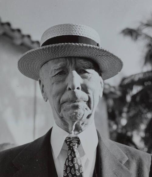 Connie Mack photograph, 1954 December 26