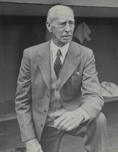 Connie Mack photograph, probably 1949