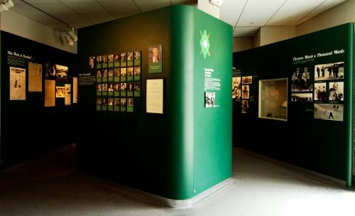 Scribes and Mikemen Exhibit photograph, 2005