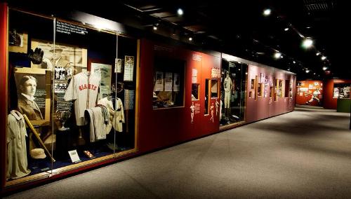 Baseball Timeline Exhibit photograph, 2005