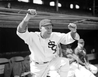 Lew Fonseca Dugout glass plate negative, between 1932 and 1934