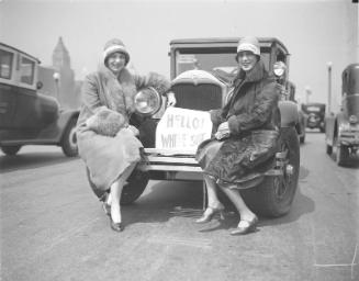 Chicago White Sox Booster glass plate negative, undated