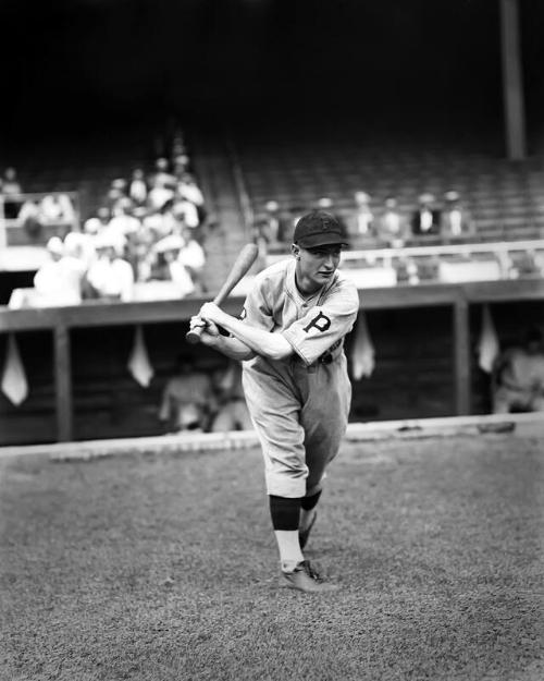 Lloyd Waner with Bat digital image, between 1927 and 1931