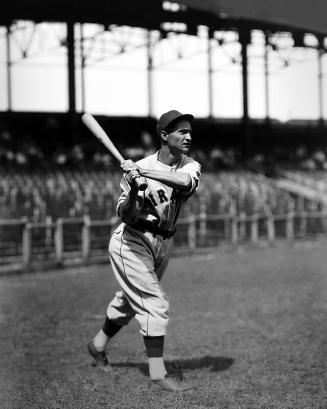 Lloyd Waner with Bat digital image, between 1933 and 1936