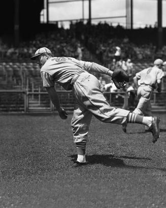 Bob Weiland Throwing digital image, between 1937 and 1938