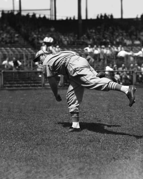 Bob Weiland Throwing digital image, between 1937 and 1938