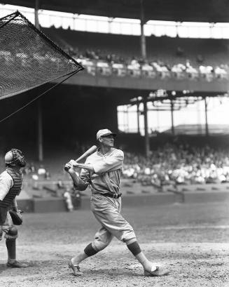 Cy Williams Batting digital image, approximately 1924