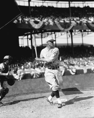 Cy Williams Batting digital image, between 1927 and 1930