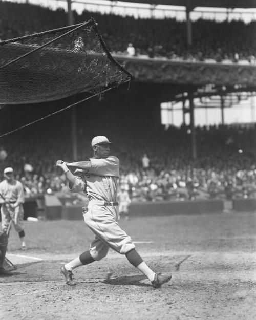 Ken Williams Batting digital image, between 1918 and 1923