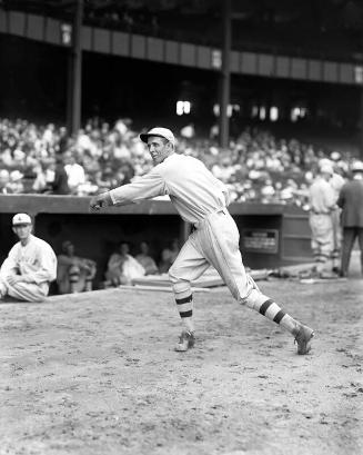 Ernie Wingard Throwing digital image, approximately 1927