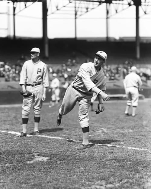 Russ Wrightstone Throwing digital image, approximately 1924