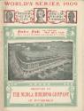 Pittsburgh Pirates World Series program, 1909 October 08