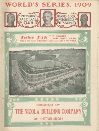 Pittsburgh Pirates World Series program, 1909 October 08