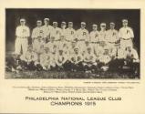 Philadelphia Phillies World Series program, 1915 October 08