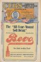 Chicago Cubs World Series program, 1918 September