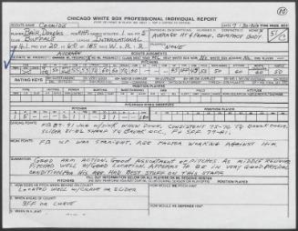 Doug Bair scouting report, 1990 July 30