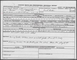 Wade Boggs scouting report, 1989 September 29