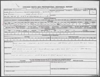 Roger Clemens scouting report, 1989 July 01