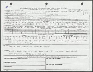 Steve Davis scouting report, 1989 July 01