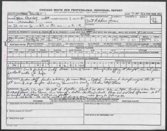 Jason Grimsley scouting report, 1990 July 21