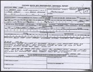 Chris Hammond scouting report, 1990 July 02