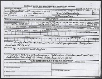 Charlie Leibrandt scouting report, 1990 July 03