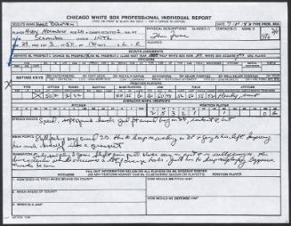 Mickey Morandini scouting report, 1990 July 21