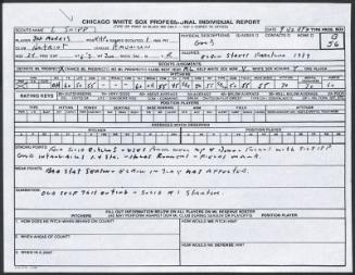 Jack Morris scouting report, 1989 September 22