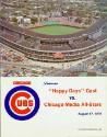 "Happy Days" Cast versus Chicago Media All-Stars scorecard, 1979 August 17