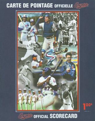 Florida Marlins versus Montreal Expos scorecard, 2002 July 27