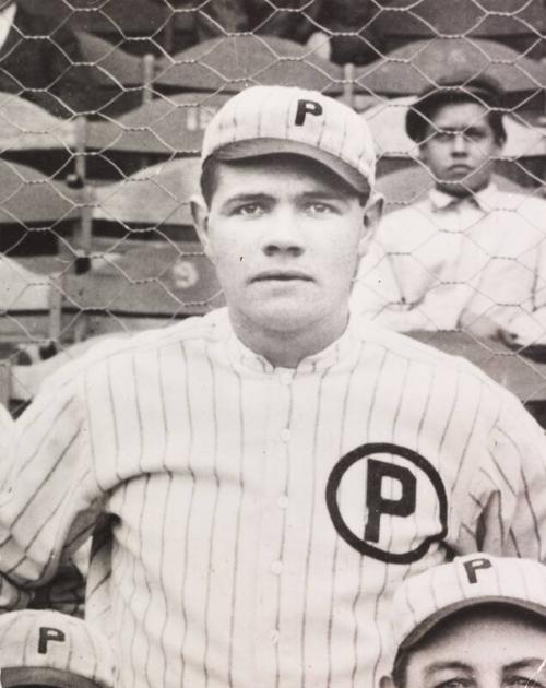 Babe Ruth Providence Grays photograph, 1914