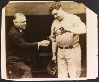 Babe Ruth and John McGraw photograph, between 1920 and 1932