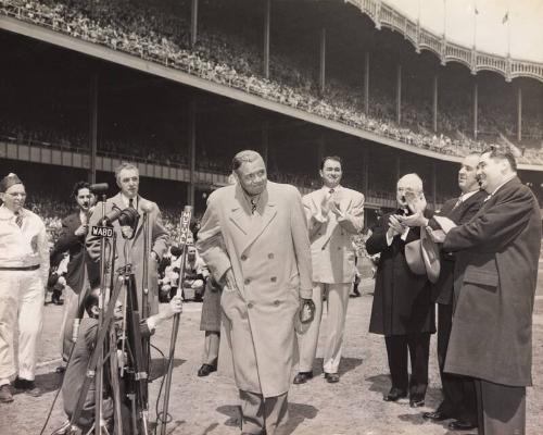 Babe Ruth Day photograph, 1947 April 27