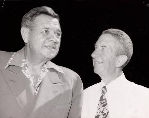 Babe Ruth and Eddie Collins photograph, undated